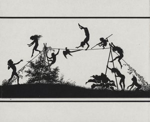 Illustration til Per Aspera ad Astra af K W Diefenbach